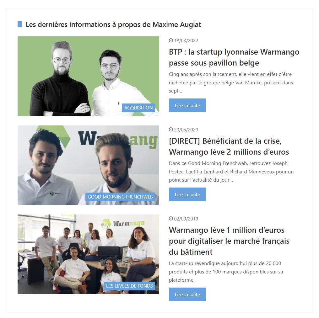 Articles Frenchweb