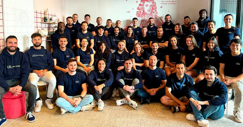 La team Warmango - 50 collaborateurs